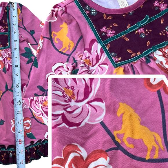 Matilda Jane 28933D Candy Corn Dress Baby Sz 18-24 Months - Picture 3 of 5